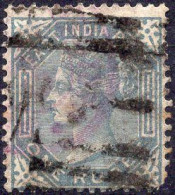 INDIA (BRITISCH OCCUPATION) :1867: Y.32° : 1 Rupee : Gestempeld / Oblitéré / Cancelled. - 1858-79 Kolonie Van De Kroon