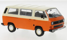 Volkswagen T3 Caravelle - 1981 - Orange/beige - Ixo - Ixo