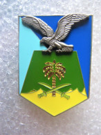 ANCIEN INSIGNE ARMEE DE L'AIR LA B.A 104 AL DHAFRA (Émirats Arabes Unis) A1394 Y. DELSART - Armée De L'air