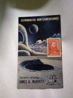 Rare.card.argentina.1966.visit Of American Astronaut.james.a.mcdivitt. .geminis V Exhibit Pmk 1966.e7 Reg Post Conmems . - Amérique Du Sud