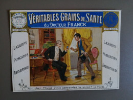 Image Chromo Véritables Grains De Santé Du Docteur Franck 1895 - Pubblicitari