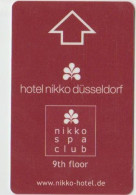 HOTEL KEYS - 2374 - GERMANY - HOTEL NIKKO DÜSSELDORF - Cartas De Hotels
