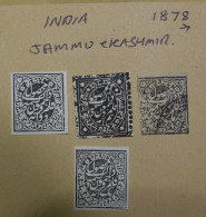 INDIA  STAMPS   Oshades 1878   (T25)   ~~L@@K~~ - Jummo & Cachemire