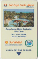 HOTEL KEYS - 2400 - CUBA - SOL CAYO SANTA MARIA - Cartas De Hotels