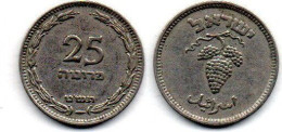 MA 25131 / Israël 25 Prutah 1949 TTB - Israel