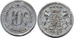 MA 25139  / Amiens 10 Centimes 1920 TTB - Monétaires / De Nécessité