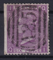 GREAT BRITAIN 1869 - Canceled - Sc# 51a Plate 8 - Oblitérés