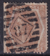 GREAT BRITAIN 1872 - Canceled - Sc# 59a Plate 11 - Usati