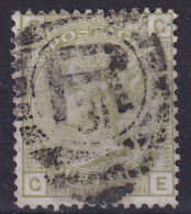 GREAT BRITAIN 1876 - Canceled - Sc# 70 Plate 15 - Usados