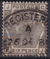 GREAT BRITAIN 1873 - Canceled - Sc# 61 Plate 17 - Usados