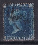 GREAT BRITAIN 1855 - Canceled - Sc# 17 - Perf. 14 - Wmk Large Crown - Gebruikt