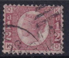 GREAT BRITAIN 1870 - Canceled - Sc# 58 Plate 20 - Usados
