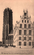 19367 MALINES Tour De La Cathédrale Saint Rombaut ( Hauteur 98 M)   ( 2 Scans) Belgique - Mechelen