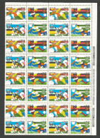 Brazil Scott # 2149 MNH VF  Block Of 40 See Description.................................dr2 - Blocchi & Foglietti