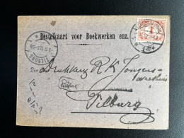 NETHERLANDS 1912 POSTCARD BERGEN OP ZOOM TO TILBURG 05-11-1912 NEDERLAND - Briefe U. Dokumente