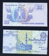 EGYPT  -  1999 25 Piastres UNC  Banknote - Egypte