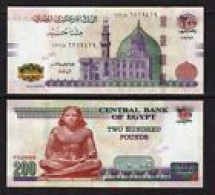 EGYPT  -  2019 200 Pounds UNC  Banknote - Egypte