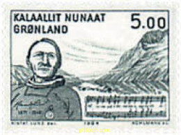 96905 MNH GROENLANDIA 1984 HOMENAJE A HENRIK LUND - Unused Stamps