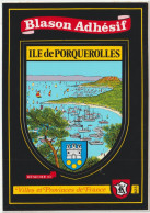 ILES DE PORQUEROLLES - Blason Adhésif - Edition Kroma  N° 623 - Villes Et Provinces De France. - Porquerolles