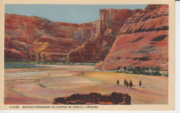 Navaho Horsemen In Canyon De Chelly, Arizona USA. - Autres & Non Classés