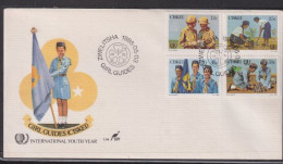 Ciskei 1985 Girl Guides First Day Cover 1.14 - Ciskei