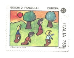 (REPUBBLICA ITALIANA) EUROPA CEPT - 64 Used Italian Stamps - Verzamelingen