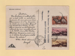 Nouvelle Caledonie - Carte Ionyl Plasmarine - Noumea - 1949 - Cartas & Documentos
