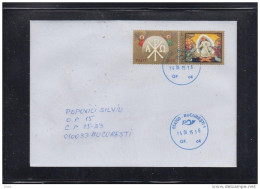 EASTER Used Stamp & Vignette On Circulated Cover Item N° #310331717 - Registered Shipping! - Gebraucht