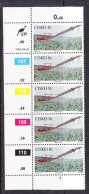 Ciskei 1982 Pineapple Industry 8c Spraying Strip 5 Plated - Ciskei