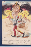 CPA Espagne Satirique Caricature Par Roberty Dessin Original Alphonse XIII Mellila Barcelone Non Circulé - Autres & Non Classés