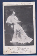 CPA Sarah Bernhardt Artiste Théâtre Non Circulé Publicité - Donne Celebri