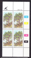 Ciskei 1984 Indigenous Trees Plated Blocks 4 MNH - Ciskei