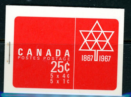 Canada MNH 1967-73 Booklet Centennial Issue - Nuevos