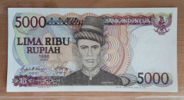 Indonesia 5.000 Rupiah Rupee 1986 UNC - Indonesia