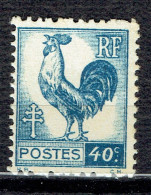 40 C Bleu Coq Série D'Alger - 1944 Gallo E Marianna Di Algeri