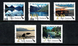 New Zealand 2010 Scenic Issues  Set Of 5 Used - - Gebraucht