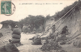 17 - CHARENTE MARITIME -ANGOULINS -détassage Des Huitres A Loiron  -superbe - ( FR-17-87) - Angoulins