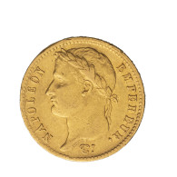 20 Francs Or Napoléon 1er Tête Laurée 1811 Lille - 20 Francs (oro)