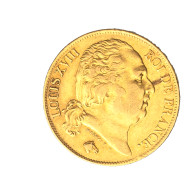 Louis XVIII-20 Francs 1824 Lille - 20 Francs (gold)