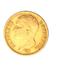 Premier-Empire-Napoléon 1er 20 Francs Tête Nue 1807 Paris - 20 Francs (goud)