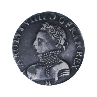 Charles IX-Teston 1566 Toulouse - 1560-1574 Carlos IX