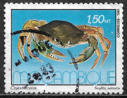 Mocambique – 1981 Crustaceans 1,50 Meticais Used Stamp - Mozambique