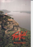 Fairfield Bay  Arkansas USA Large Postcard 11 Cm X 15 Cm Sugar Loaf Mountain Animation Cliff - Other & Unclassified