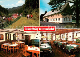 73846610 Triberg Gasthof Hirzwald Gastraeume Spaziergang Triberg - Triberg