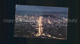72298823 San_Francisco_California Fliegeraufnahme By Night - Autres & Non Classés