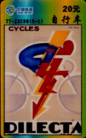 TELECARTE ETRANGERE    CYCLES DILECTA - Werbung