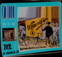 TELECARTE ETRANGERE       WHITUORT CYCLES - Werbung