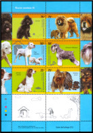 Argentina - 2006 - Dog Breeds - Caniche - Chow Chow - Dogo Argentino - Schnauzer Miniatura - Nuevos