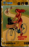 TELECARTE ETRANGERE       CYCLE ... - Reclame