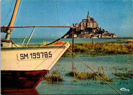 23-9-2023 (1 U 54) France - Le Mont Saint Michel (et Bateau) - Eglises Et Cathédrales